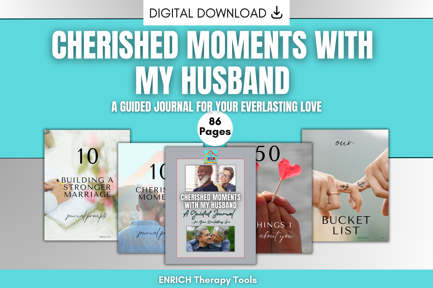 Cherished Moments With My Husband: A Guided Journal