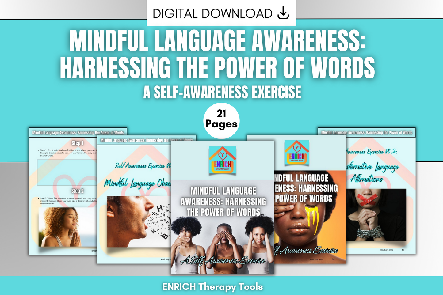 Mindful Language Awareness: Harnessing the Power of Words - A Self-Awareness Exercise