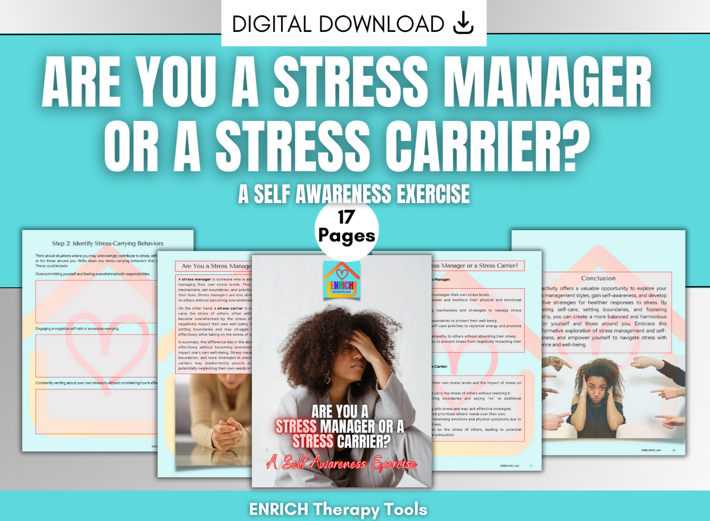 Are You a Stress Manager or a Stress Carrier? - Self Awareness Exercise