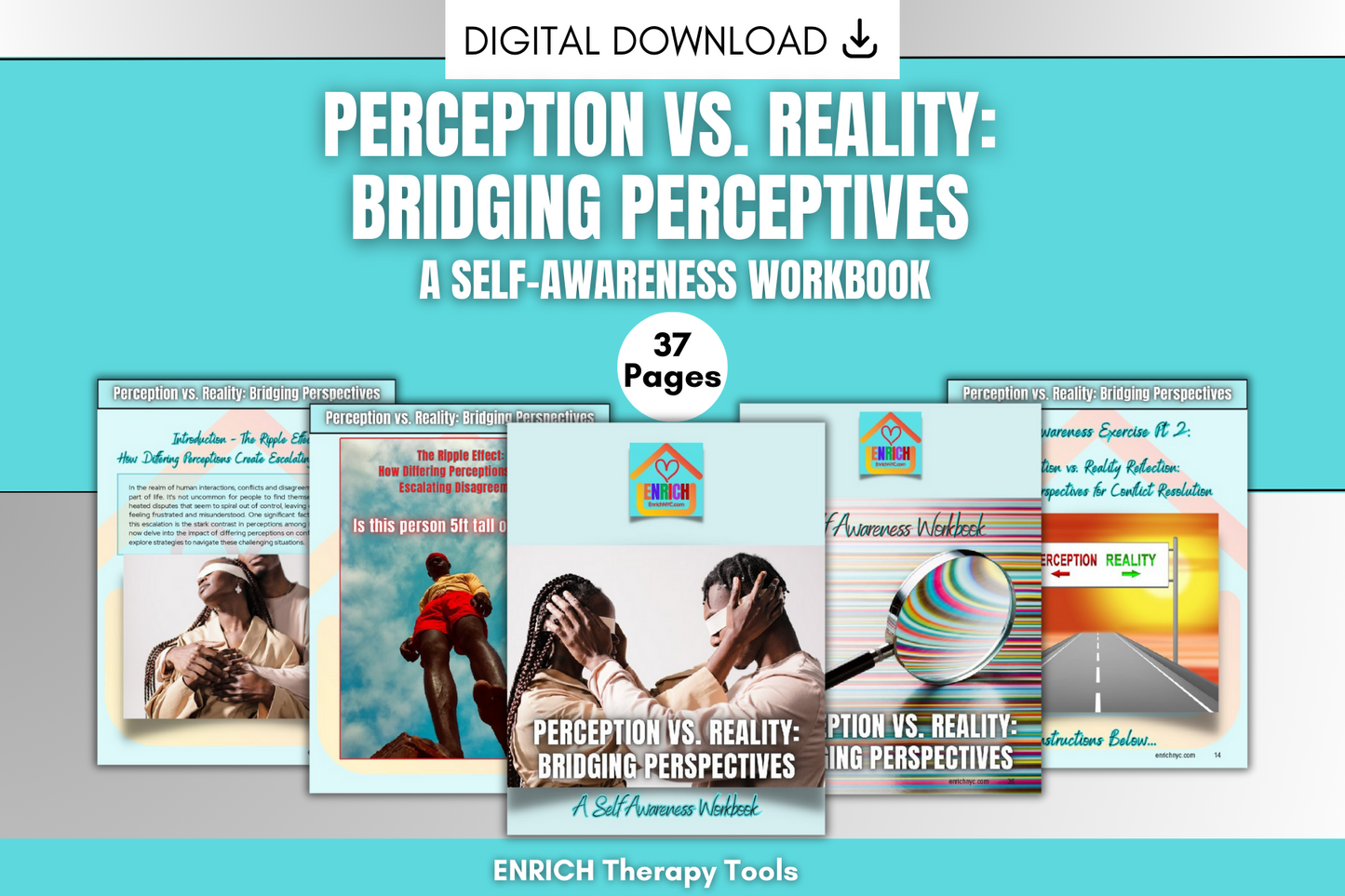 Perception vs. Reality: Bridging Perspectives - A Self Awareness Workbook