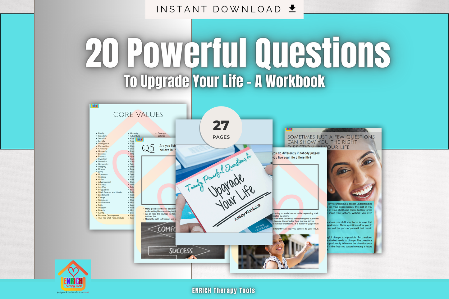 20 Questions to Upgrade Your Life - A Workbook