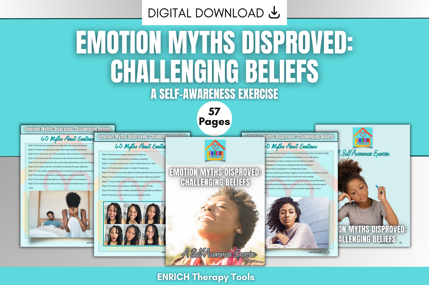 Emotion Myths Disproved: Challenging Beliefs - A Self Awareness Exercise