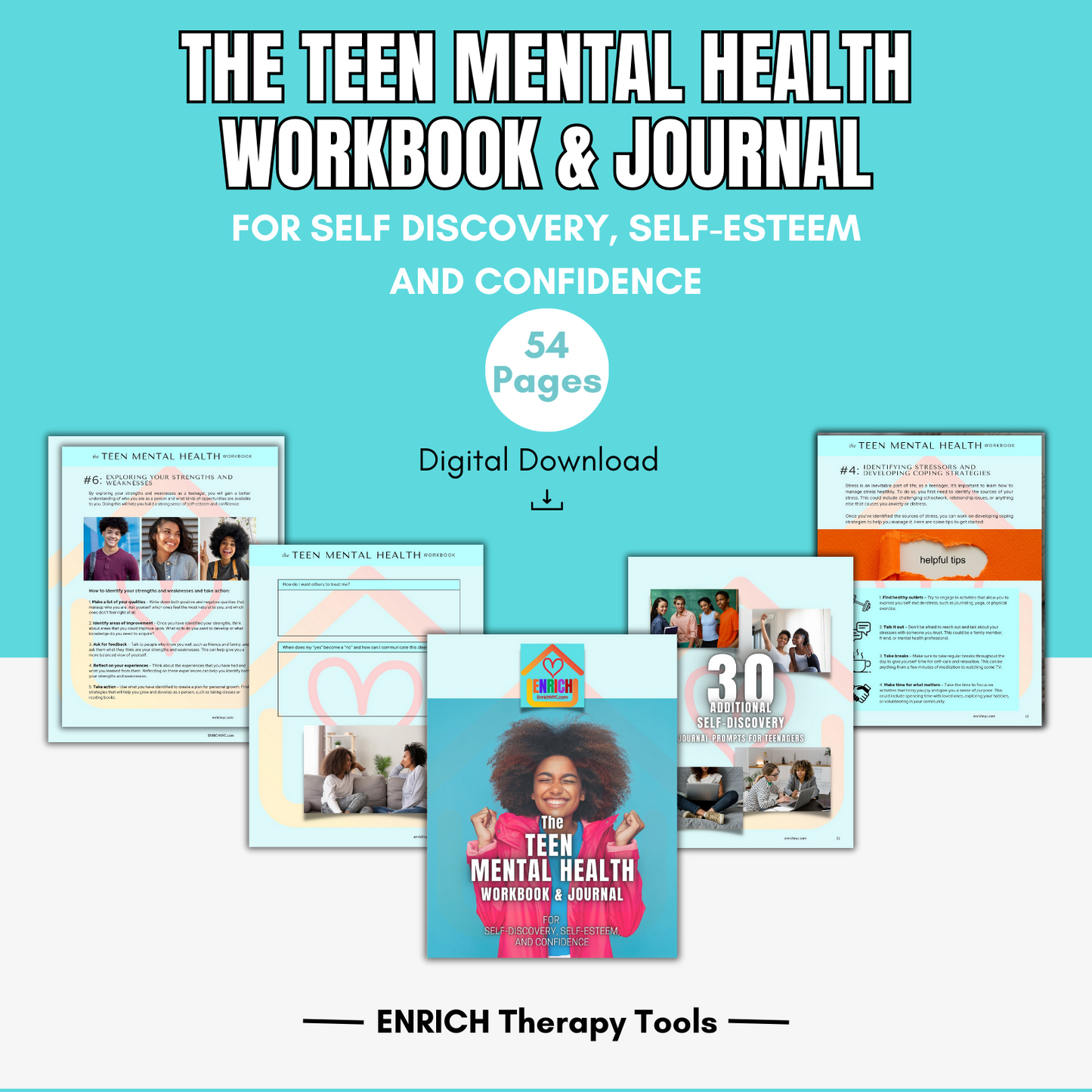 The Mental Health Workbook For Teenagers