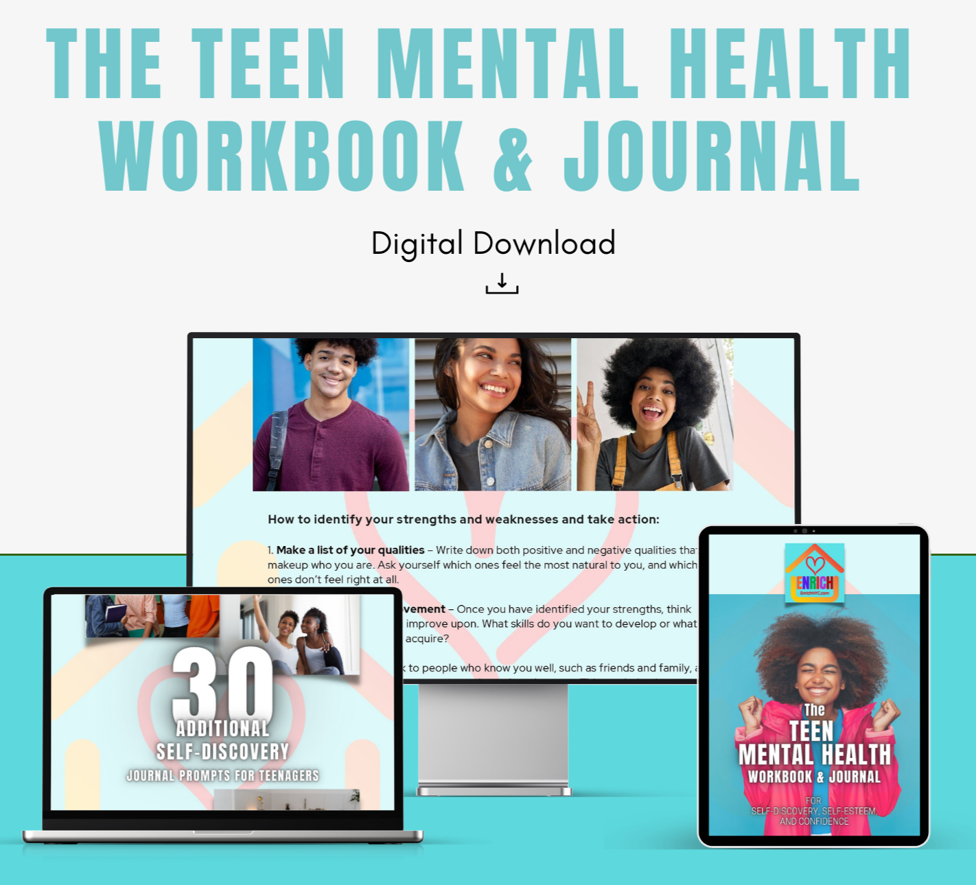 The Mental Health Workbook For Teenagers