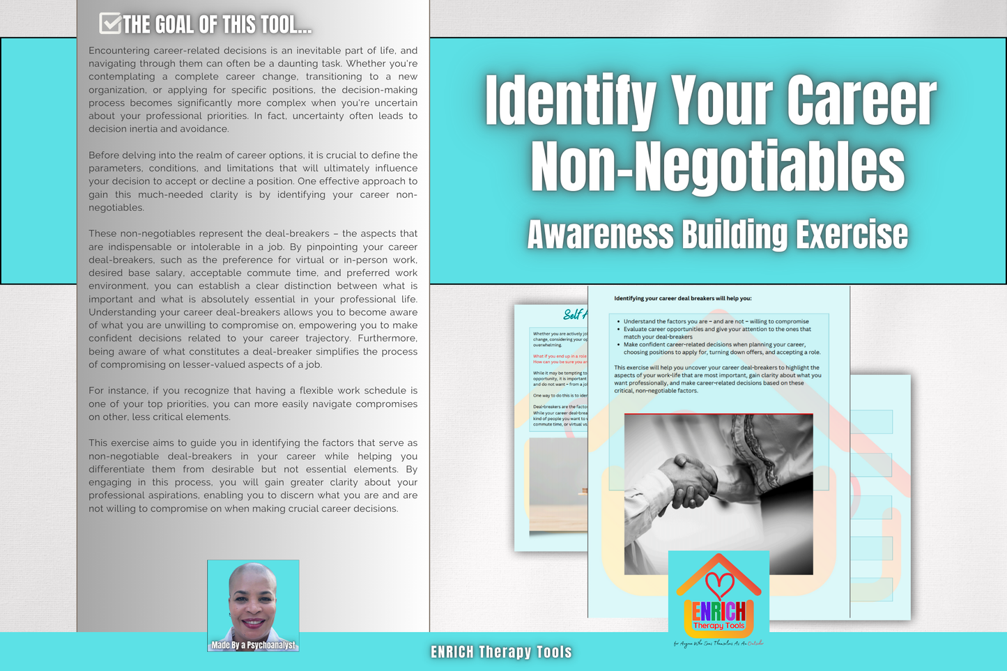 Identify Your Career Non-Negotiables - Awareness Building Exercise