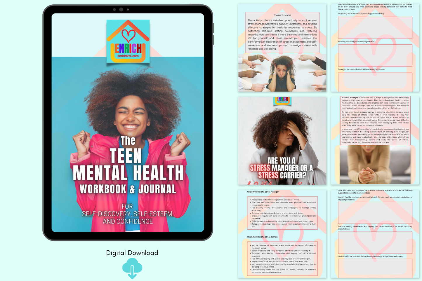 The Mental Health Workbook For Teenagers