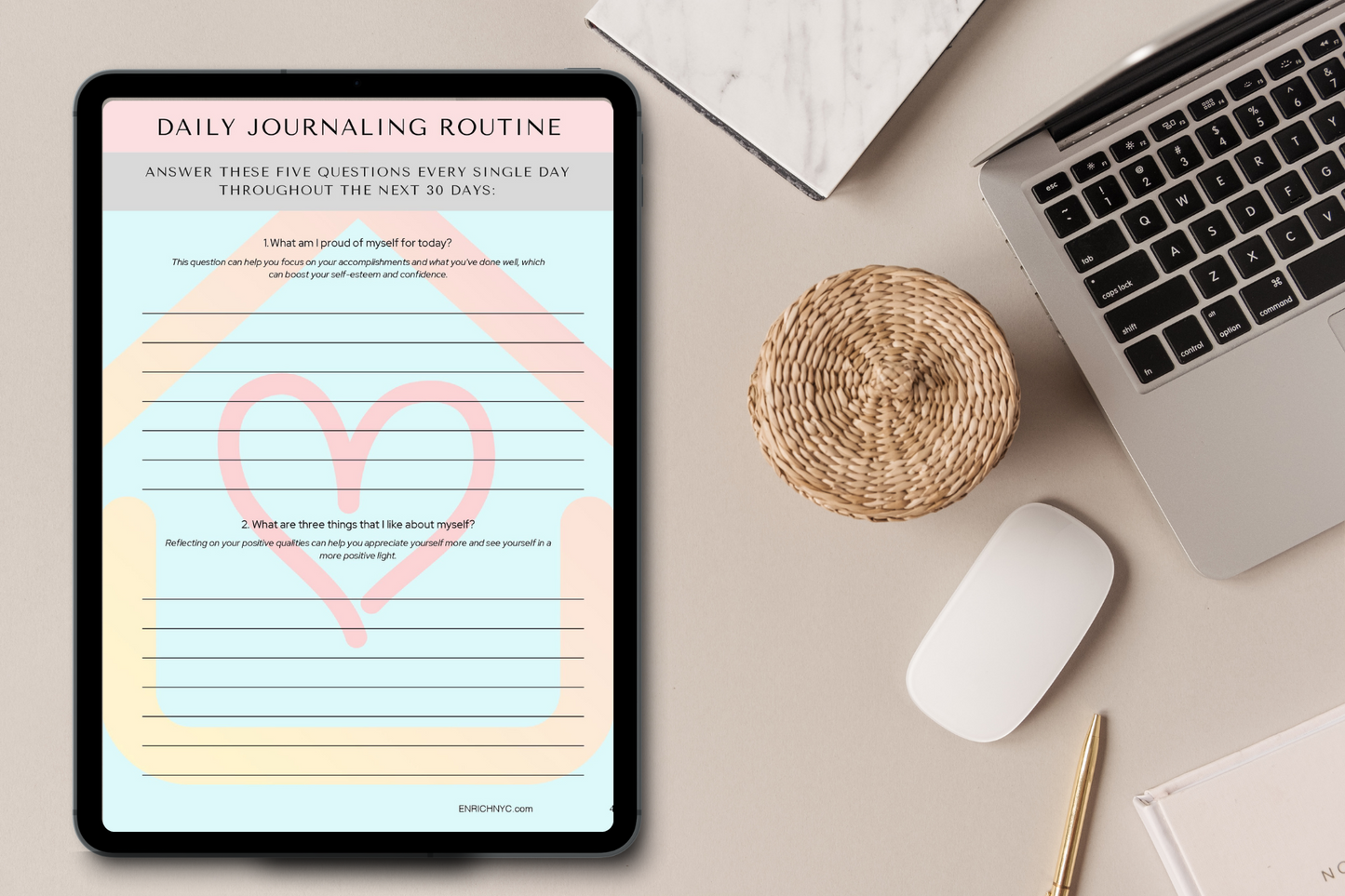 Rekindling Self-Love - A Guided Journal (to Rediscover and Embrace My Authentic Self)