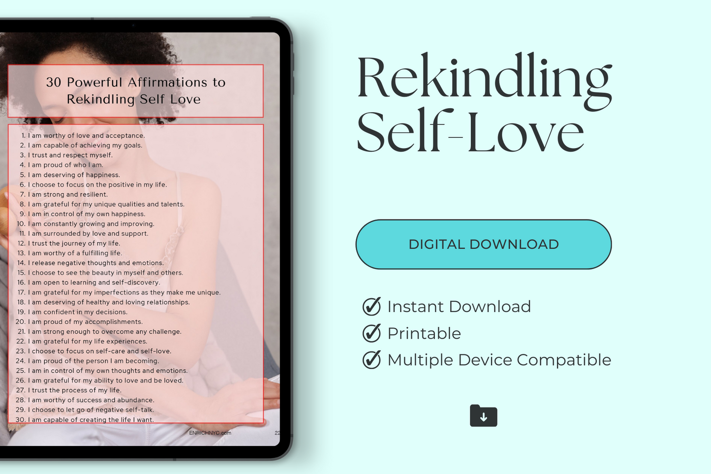 Rekindling Self-Love - A Guided Journal (to Rediscover and Embrace My Authentic Self)