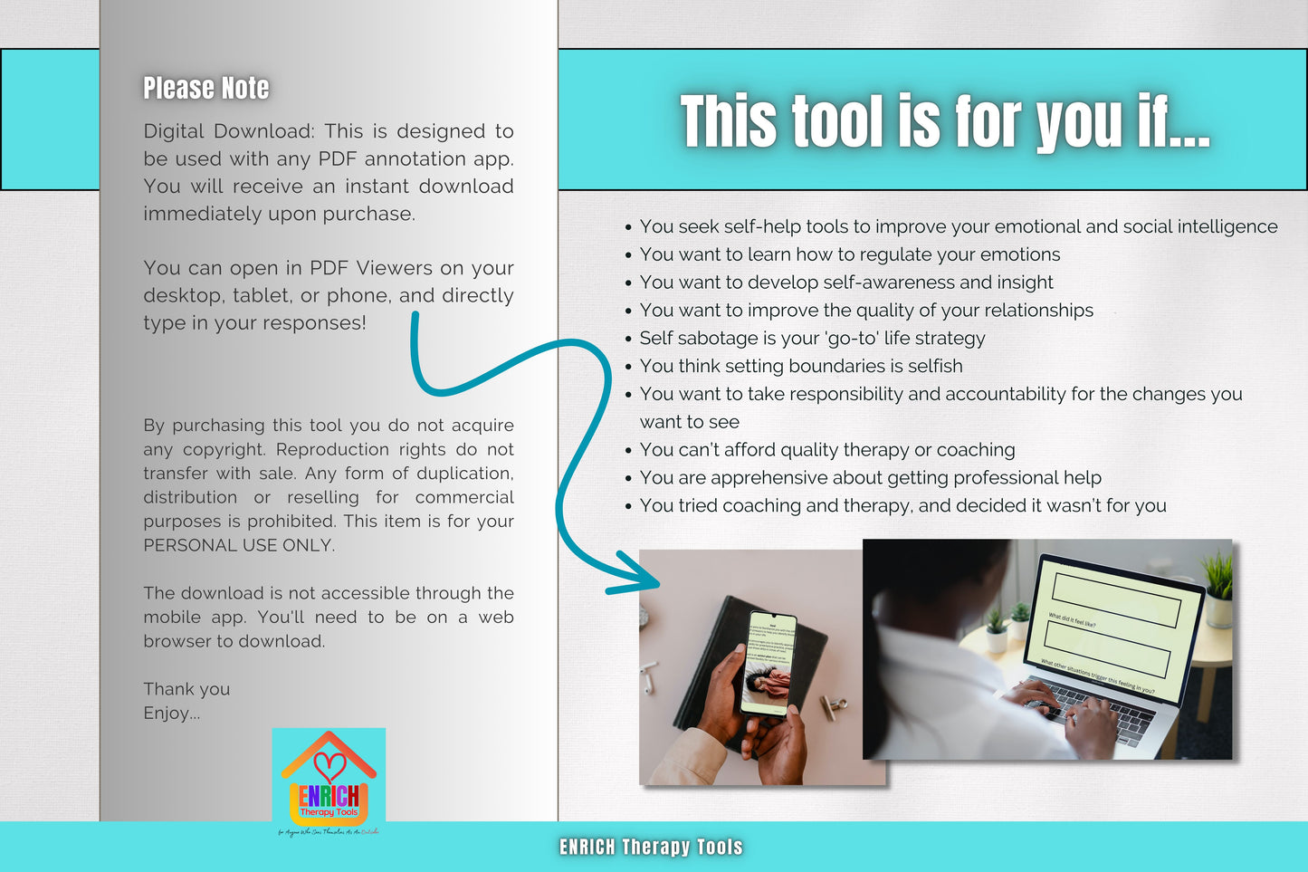 Reduce Self-blaming Perceptions of Past Decisions: Self-Awareness tool